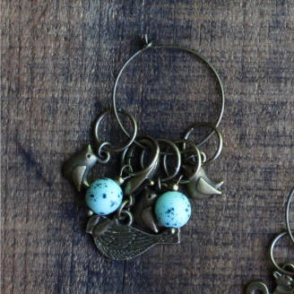 Animal Family Stitch Marker Set - Image 3