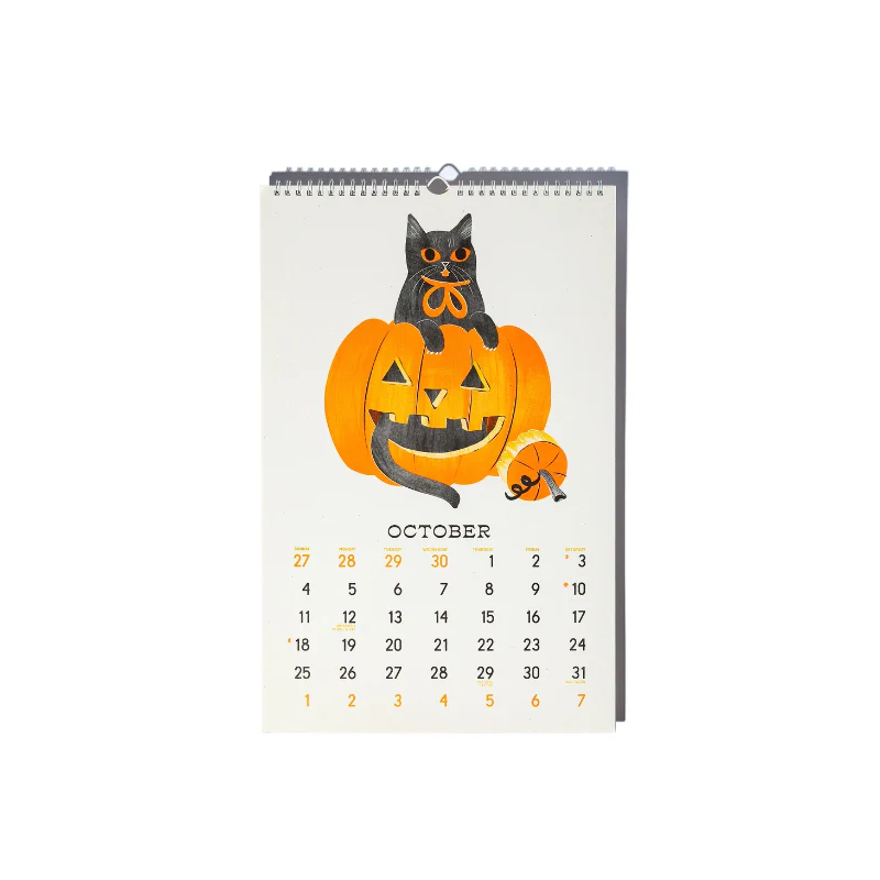 Butterfly Days 2026 Risograph Calendar - Image 11
