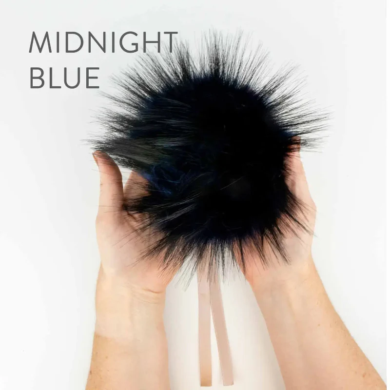 Faux Fur Pom Pom - Image 2