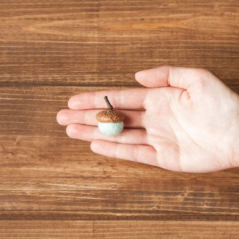 Felted Acorn Kit - Wet Felting - Image 4