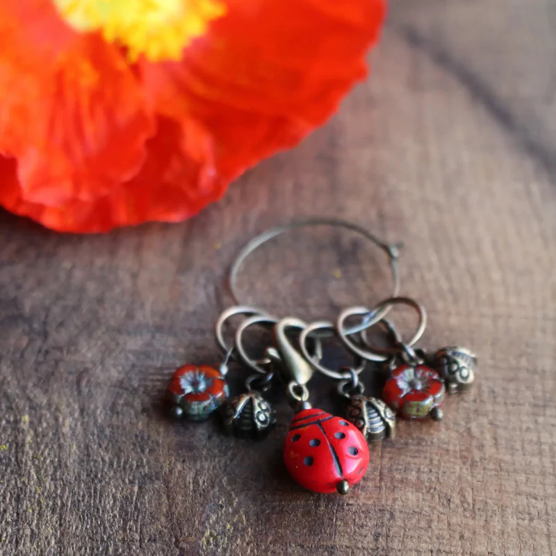 Garden Visitors Stitch Markers - Image 3