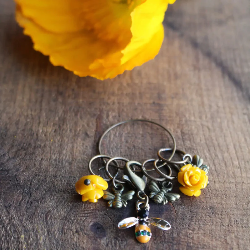 Garden Visitors Stitch Markers - Image 6