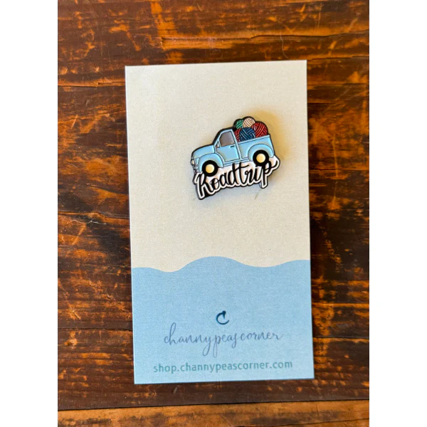 Have Yarn Will Travel - Roadtrip Enamel Pin
