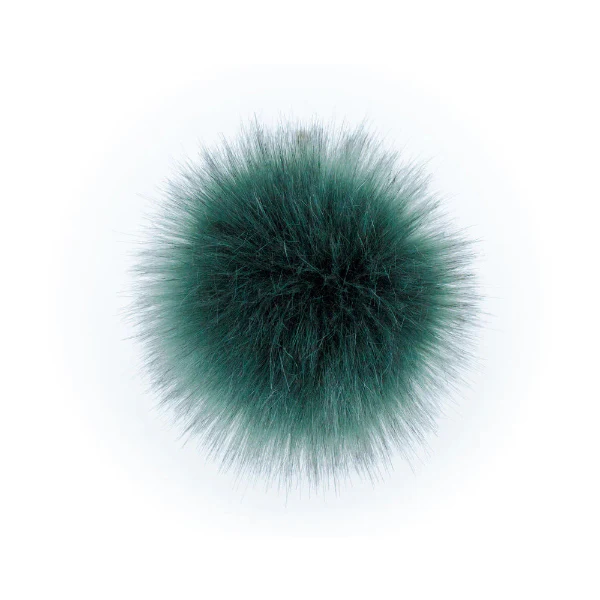 Lovafur Faux Fur Pom Pom - Emerald