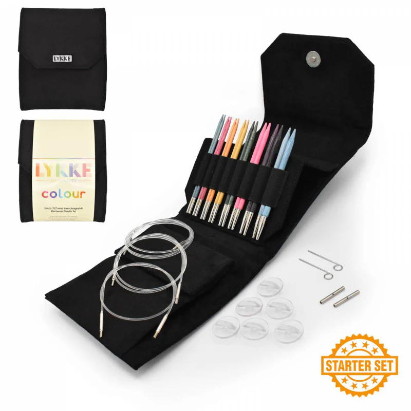 Lykke 5" Interchangeable Needle Starter Sets - Image 3