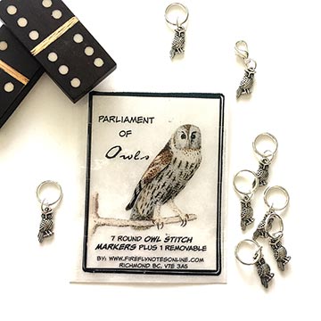 Owl Stitch Markers