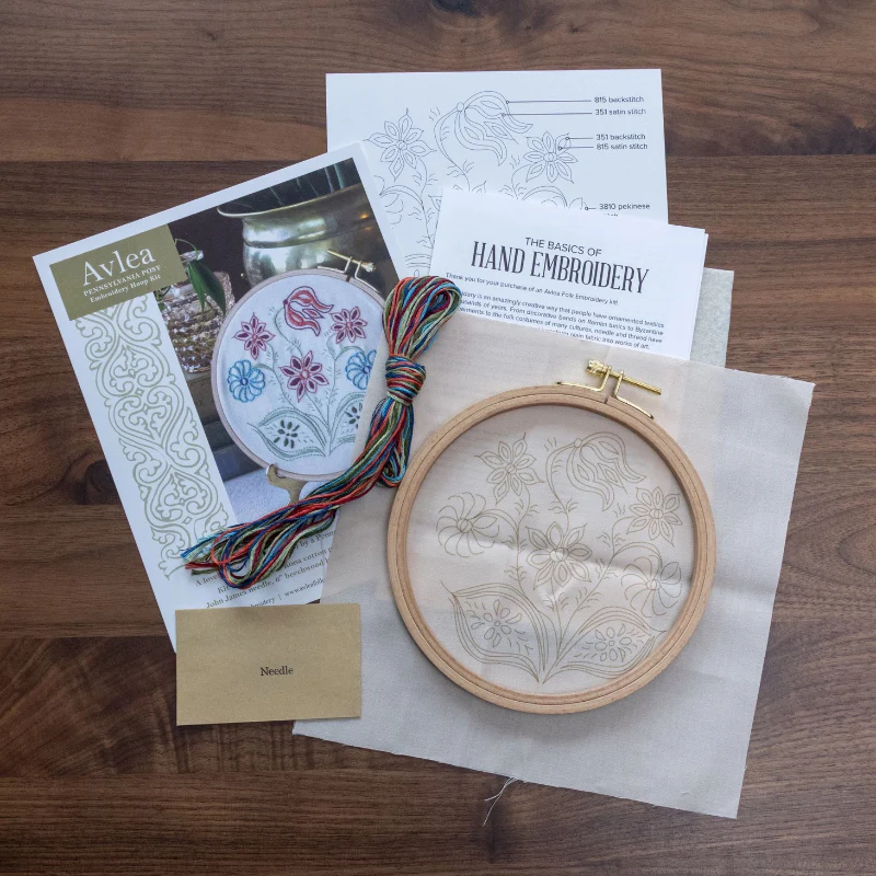 Pennsylvania Posy Embroidery Kit - Image 3
