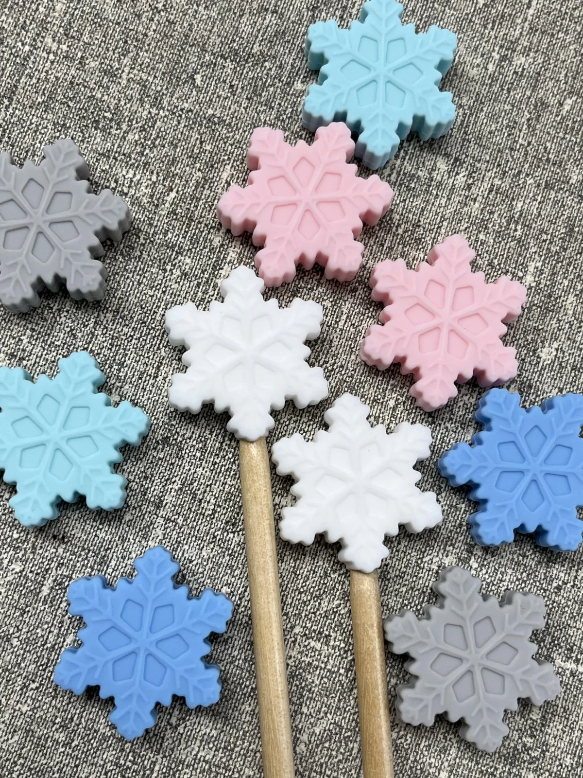 Snowflake Stitch Stoppers