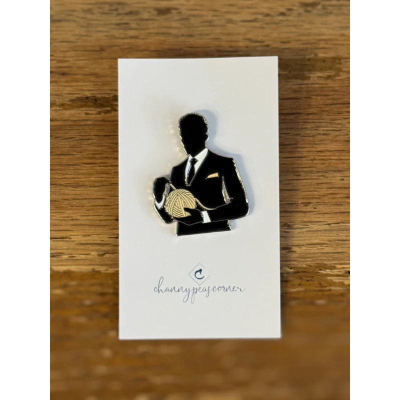 Yarn Daddy Enamel Pin