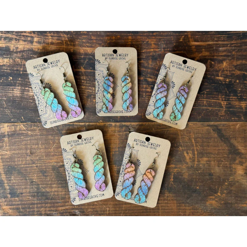Yarn Hank Earrings